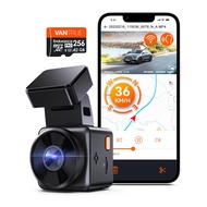 Vantrue E1 Lite 1080P Mini กล้อง กล้องติดรถยนต์ ขนาดเล็กมาก vision กลางคืน ควบคุมเสียง WiFi GPS แอป 