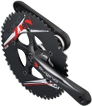 SUGINO Chain Wheel Set EXP130-ZEN STRADA W/PF30 ST 54x42 167.5mm