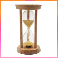 [Kloware2] 10 Min Wooden Yellow Sand Timer Hourglass for Kid Reading Game Playing Timer