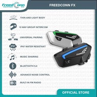 FreedConn PH FX Bluetooth 5.0 Motorcycle Intercom Helmet Headset