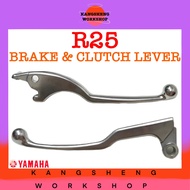 YAMAHA R25 BRAKE LEVER & CLUTCH LEVER ~ *CHROME* (R 25) (1WD-H3922-00) (1WD-H3912-00)