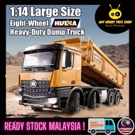 [New25] Huina 1536 Semi-Alloy 8 Wheel Heavy Transport Dump Truck Excavator Acousto-Optic Remote Cont