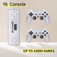 Game Stick Y6 4k Powkiddy 128G Wireless PS1 Retro Video Game Console Portable Family 4K HD Multiplay