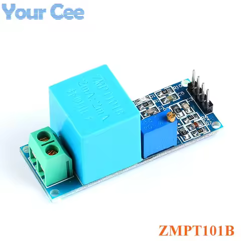 ZMPT101B High Precision AC Current Sensor Transformer Board Module ZMPT101 Single-Phase Voltage 2mA 