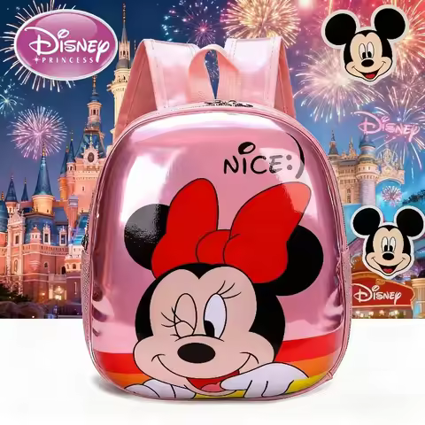 Disney New Frozen Kindergarten School Bag Cute Cartoon Children 3-7 Years Old Eggshell Backpack Simp