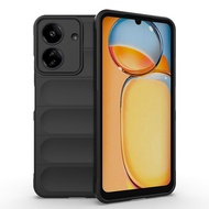 LENUO Ốp lưng Xiaomi Redmi 13C Case Camera Protection Shockproof Back Cover Shell Silicone Softcase