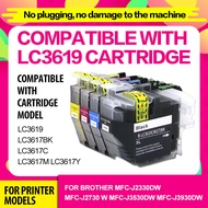 【Local Stock】4 Pack LC3619 XL BK C M Y Full Set Print Ink Cartridge for Brother MFC J2330DW J2730DW 
