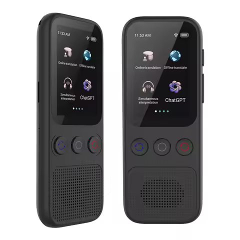 S80 Language AI Translator Device with 138 Languages Voice Translating 17 Offline Translation Simult