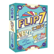 [Asmodee] Seven-Turning FLIP 7|Would You Dare To Again?Stop Or Blast Psychological Warfare Party Boa