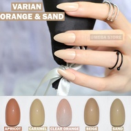 STILETTO GLOSSY 24 PCS SAND SERIES VARIANT + GEL GLUE 12 FAKE NAILS NAIL ART FAKE NAIL/ WEDDING NAIL