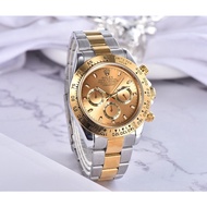 Gold Gold Silver Rolex Watch For Men Rolex Watch Women Pawnable Waterproof Two Tone 45mm