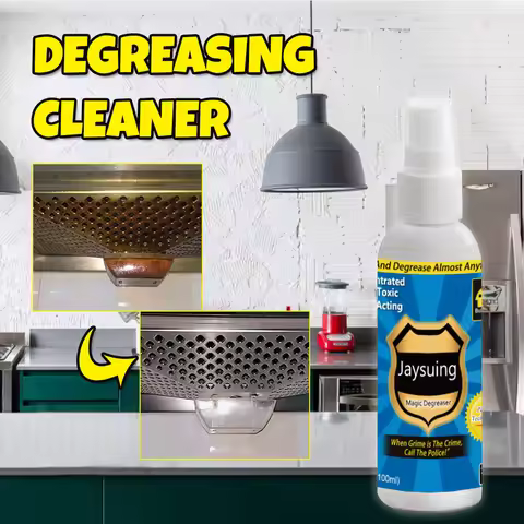 Jaysuing Degreaser Spray Kitchen Remove Stubborn Oil Stains Dilute Dirt Cooktop Oil Dissolving Quick