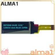 ALMA OLED Screen Display, 12Pin 12832 OLED Screen Board, usable PMOLED Serial SPI OLED LCD Display M