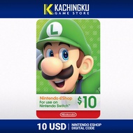 Nintendo eShop Wallet USA 10 USD