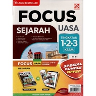 BUKU RUJUKAN ( 2026 ) : FOCUS UASA SEJARAH + EBOOK TINGKATAN 1.2.3 KSSM ( SPECIAL BUNDLE OFFER )