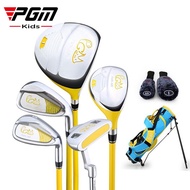 Set Stick Tongkat Golf Anak PGM 3-12 Tahun Golf Club Set untuk Anak - pink 3 5