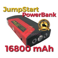 Power Bank Car Jumper Jump Start ORIGINAL Laptop Handphone Real Battery Capacity 16800mAh Ready Stock 