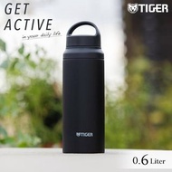 TIGER 水壺600ml 0.6L MCZ-S060KC觀星虎牌熱水瓶不銹鋼水壺時尚運動戶外保溫保冷抗菌