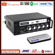 Fleco Sn-808bt Bluetooth Stereo Karaoke Amplifier + Mp3 Player + Fm Radio