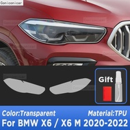 Car Headlight Protection Transparent Repair Anti-Scratch Protective Film TPU Stickers For BMW X6 X6M