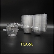 Bekas Muffin,  Bekas Cup Cake, Bekas Puding [50pcs] Pudding Container, Muffin Container Clear