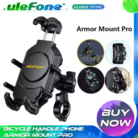 Original Ulefone Bicycle Holder Ulefone Armor Mount Pro AM02 Universal Bicycle Handle Phone Holder F