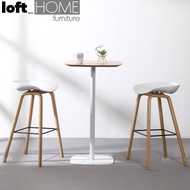 Loft Home Minimalist Wood Bar Table FANE