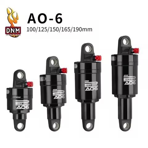 DNM AO-6 Mountain Bike Air Rear Shock Absorber 100mm 125mm 150mm 165mm 190mm MTB Bike Folding Electr