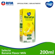 【FREE GIFT】 Selecta Banana Flavored Milk 200ml