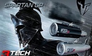 (produk unggulan!!!) Knalpot Racing 3 Suara 3Tech Spartan GP motor