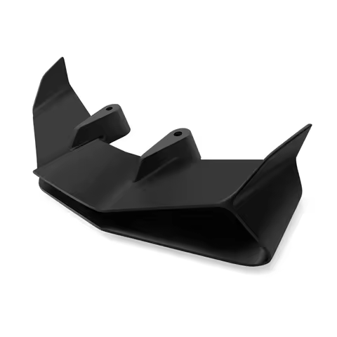 A06G-Motorcycle Frontal Spoilers Kit Motorcycle Front Lip Fixed Wing Fairing Spoilers Kit For Street