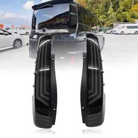 LED Tail Lights for Toyota Noah Voxy 80 Series Esquire 2013-2021 Rear Lamp with Sequential Turn Sign