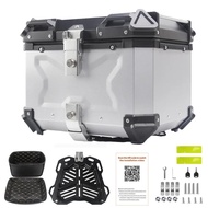 Aluminum Motorcycle Rear Luggage Box 28L 36L 45L 55L 65L 80L 100L Universal Motorcycle Tail Case Mot