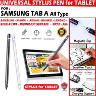 Universal Stylus SPen S Pen Pencil Tab Tablet Samsung A8 A7 Lite A 8 - Putih