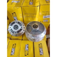 PROTAPER Y125 Y125Z Y125ZR HUB SET FRONT+REAR CHROME SIAP BEARING/GANTANG HUB CHROME