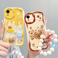 Casing IPhone 11 Casing IPhone 11 Pro Max Casing IPhone 11pro Cute Casing Cream Edge Phone Three-dim