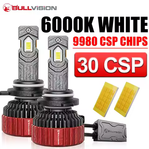 BULLVISION G5 H7 H11 H4 LED Headlights Canbus H8 H9 H1 HB3 9005 9006 HB4 9012 HIR2 9980 CSP Car Ligh