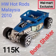 Hot Wheels Bone Shaker Walmart Exclusive Tampo 6 Base Metal