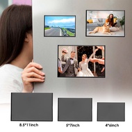 30/20/10Pcs Magnetic Picture Frames Magnetic Photo Pocket Reusable Magnetic Sign Holder Clear PVC Ma