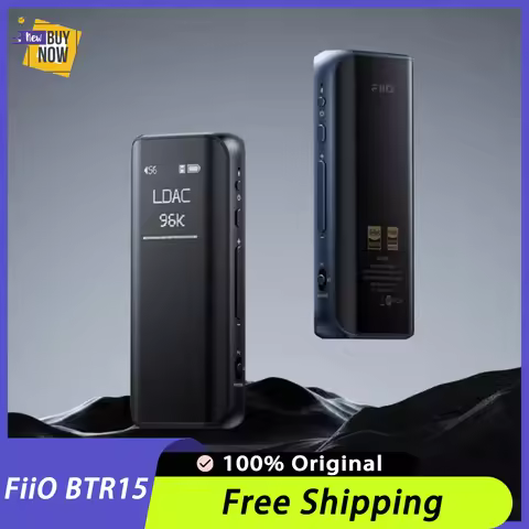 FiiO BTR15 Bluetooth Receiver USB DAC AMP Hi-Res Headphone Amplifier DSD Decoding Headphone Ear Ampl