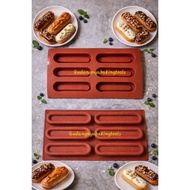 Eclair Cake Silicone Mold 6 Holes Eclair Silicone Mold Eclair