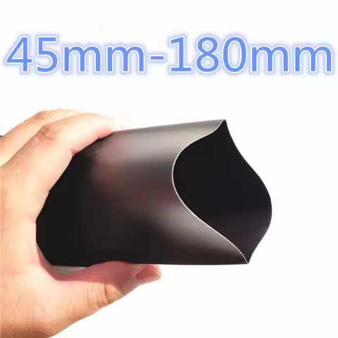 1meter 2:1 Black 45mm 50mm 60mm 70mm 80mm 90mm 100mm 120mm 150mm 180mm Heat Shrink Heatshrink Tubing