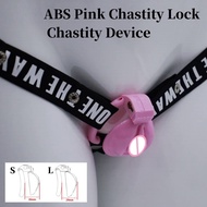 2023 New ABS Pink Male  Cage Sissy Pseudo Clitoral Shape   4 Base Ring  Device s  Products