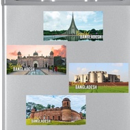 Bangladesh Dhaka Gift Souvenir Fridge Magnet Sheet 10 cm x 5 cm