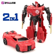 OWLLADE Transformers Car Toys Model Birthday Gift for Boys Mainstay BYMY-JY675A/B/C 3T