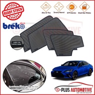 Lexus ES250 2019-2024 Breko Sun Shade High Quality Car Magnetic Sunshade [Front / Rear Windscreen] (