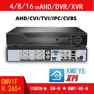 Xiongmai AHD Coaxial XM Surveillance Host Five-in-One DVR Hard Drive Simulate BNC Head 8-Channel Har