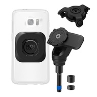 Quad Lock Motorcycle Handlebar Clamp Mount Pro Kit - Universal MAG Fit with Vibration Dampener