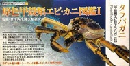 Yujin 原色圖鑑  原色甲殻類原色甲殼類圖鑑 阿拉斯加帝王蟹
