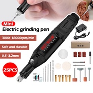 12V Grinder Tool Mini Dremel Drill Electric Grinding Set Milling Polishing Drilling Cutting Engravin